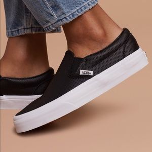 Vans Perf Leather slip-os